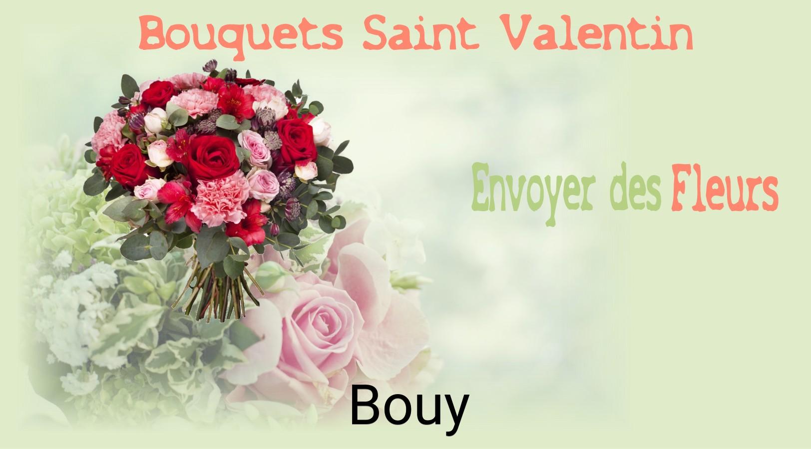 Roses de Saint-Valentin livrées à Bouy